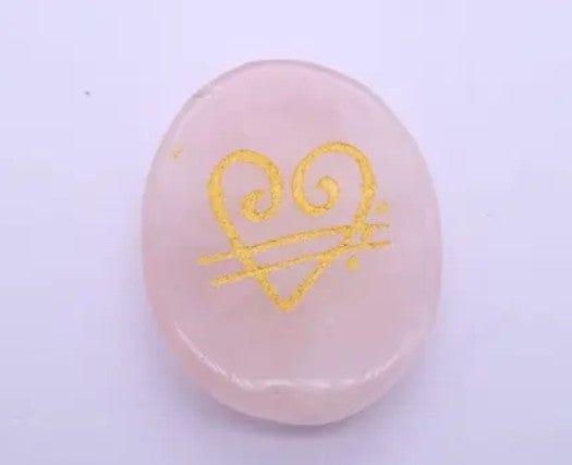Love Zibu Coin – Rose Quartz