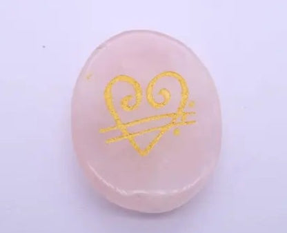 Love Zibu Coin – Rose Quartz