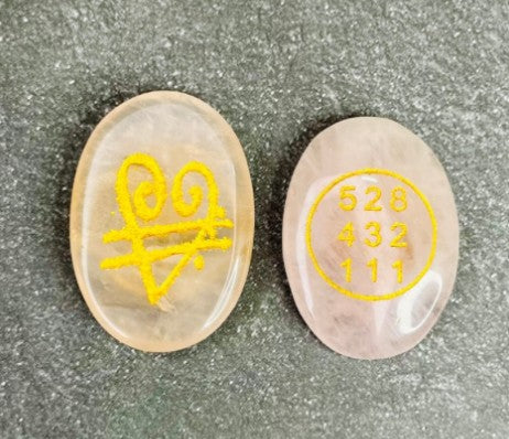 Love Zibu Coin – Rose Quartz