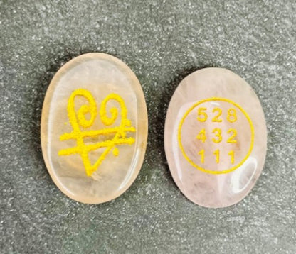 Love Zibu Coin – Rose Quartz