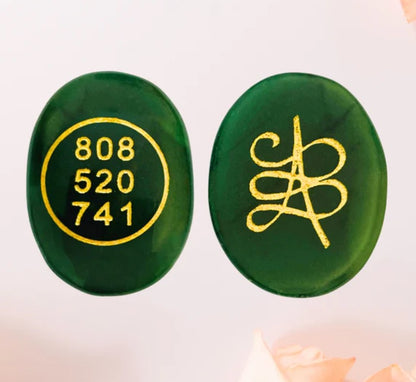 Money Zibu Coin – Green Jade