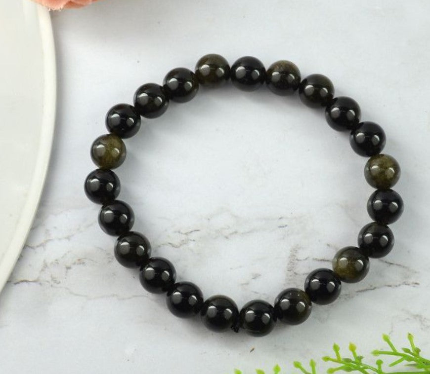 Black Obsidian Bracelet