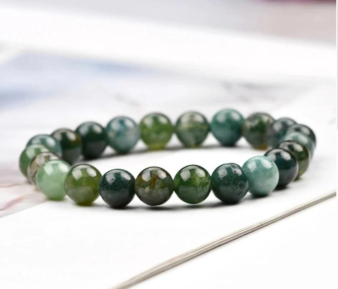 Moss Agate Bracelet