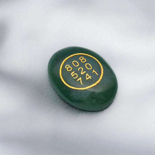 Money Zibu Coin – Green Jade