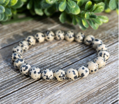 Dalmatian Jasper Bracelet