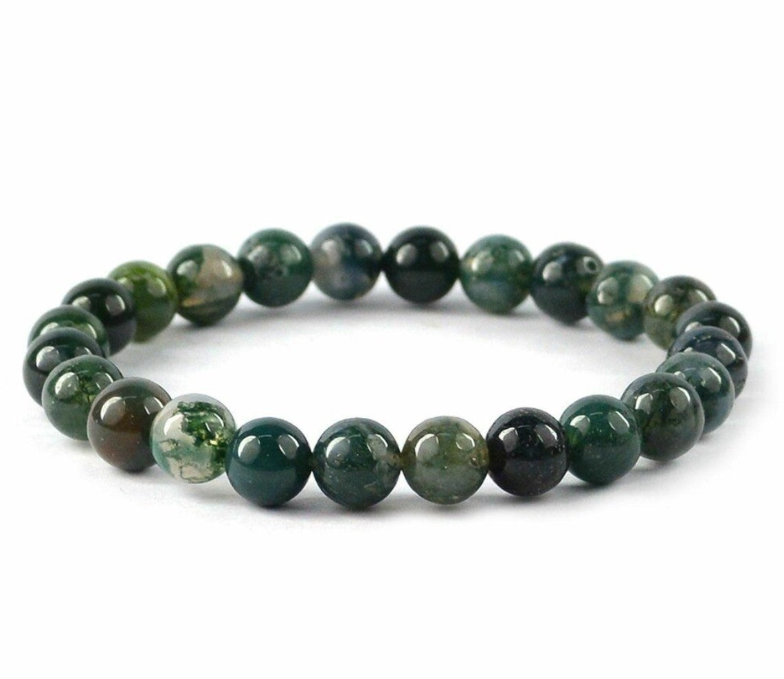 Moss Agate Bracelet