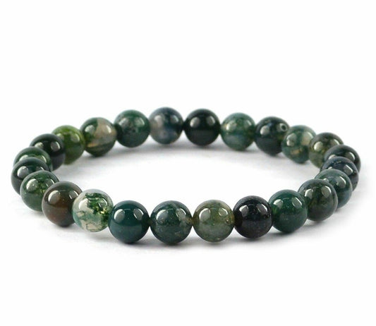 Moss Agate Bracelet